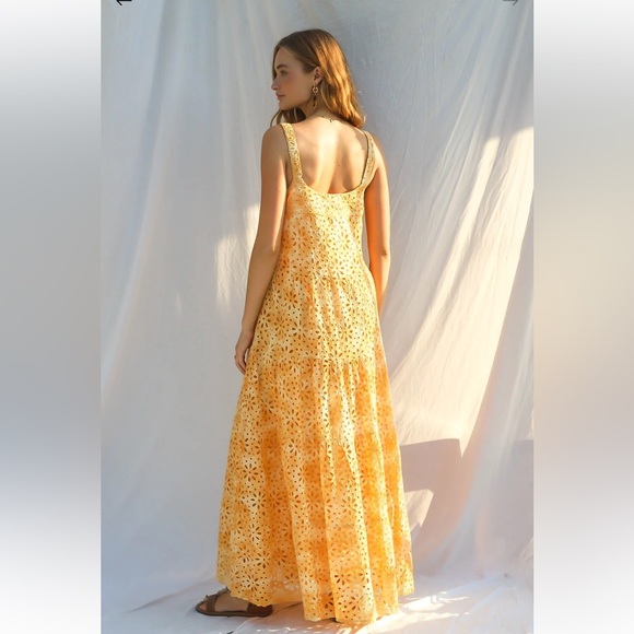 NWOT Jen’s Pirate Booty Flower Power maxi dress sz L - Picture 2 of 7